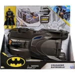 Spin Master | DC Comics, Crusader Batmobile Playset with Exclusive 4-inch Batman Figure, 3 Super-Villain Paper Figures '