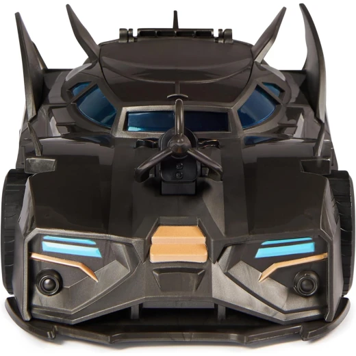 Spin Master | DC Comics, Crusader Batmobile Playset with Exclusive 4-inch Batman Figure, 3 Super-Villain Paper Figures '