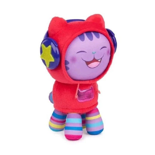 Spin Master | Gabby's Dollhouse Interactive DJ Catnip Musical Plush '