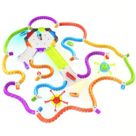 Spin Master | Colorful Sensory Playset for Kids - Build Your Own Zone - Over 60 Pieces '