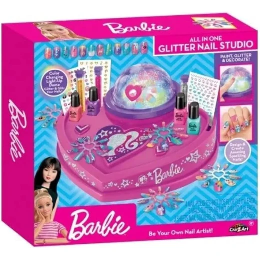 CRA-Z-ART | Barbie Glitter and Shine Nail Studio Kit '