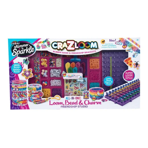 CRA-Z-ART | Studio Loom Big Bracelet Making '