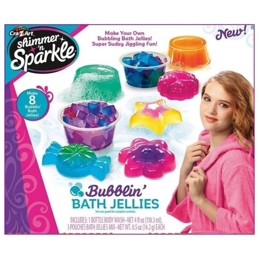 CRA-Z-ART | Shimmer N Sparkle Scented Bubblin Bath Jellies '