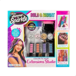 CRA-Z-ART | Shimmer N Sparkle Color FX Hair Extension Studio '