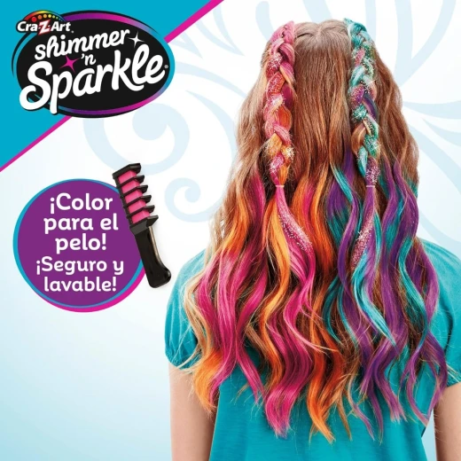 CRA-Z-ART | Shimmer N Sparkle Color FX Hair Extension Studio '