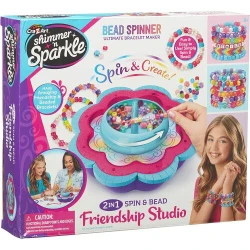 CRA-Z-ART | Shimmer N Sparkle 2-in-1 Spin & Bead Friendship Studio '