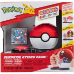 Jazwares | Pokemon Surprise Attack Game Single-Pack Croagunk with Poké Ball - Poison & Fighting Disks - W5 '