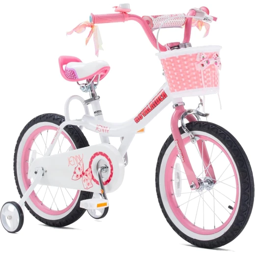 RoyalBaby |Jenny Bunny 16 Inch Bicycle white