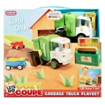 Little Tikes | Let's Go Cozy Coupe Garbage Truck Playset