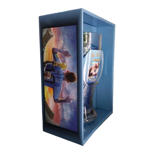 K Lifestyle | AFA Argentine Drinking Glass | Messi 10