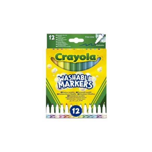 Crayola | 12 Fine Point Washable Markers