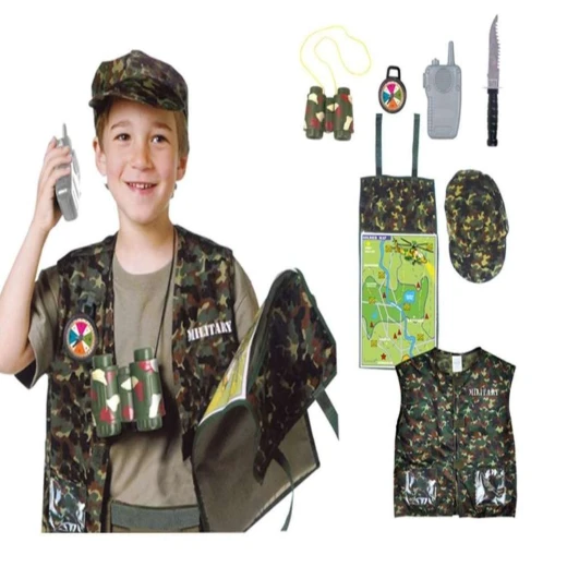 K Costumes | Military Forces Dress-Up Kids Costume Set