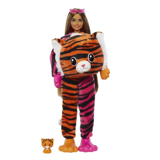 Barbie | Cutie Reveal Jungle Series Doll Tiger