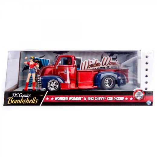 JADA | DC Bombshells 1952 Chevy Co Pickup 1:24