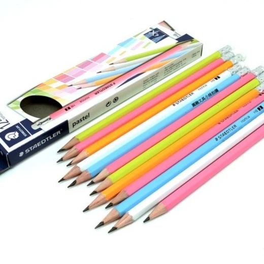 Staedtler - Staedtler Pastel Norica Black Pencils 12 pcs