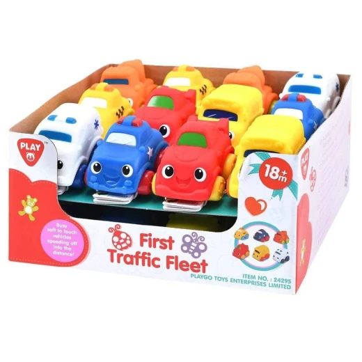 Play Go | First Traffic Fleet, Assorted Color, 1 Pieces'