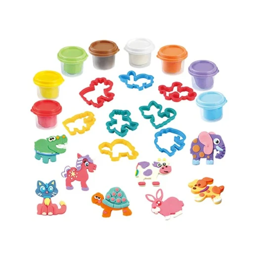 Play Go | 8 Cookie mould set In Tube | 12 pcs'