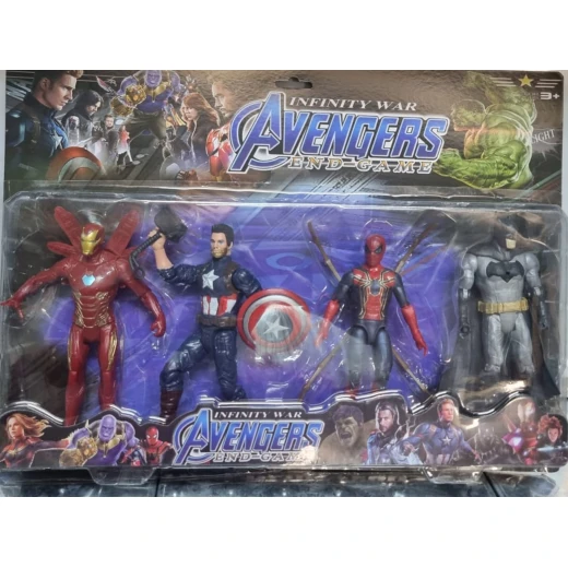 K Toys | Avengers action figures | 4 pcs