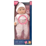 Dolls World , Baby Babble Doll With Real Baby Sounds , 38 cm