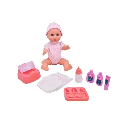 Dolls World | Drink & Wet Olivia Doll With Accessories , 38 cm