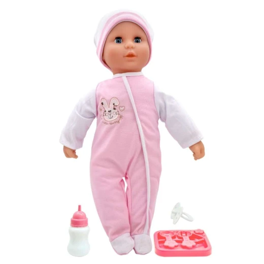 Dolls World | Baby Doll Tammy With Real Baby Sounds & Accessories , 46 cm