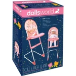 Dolls World , High Chair , 56 cm