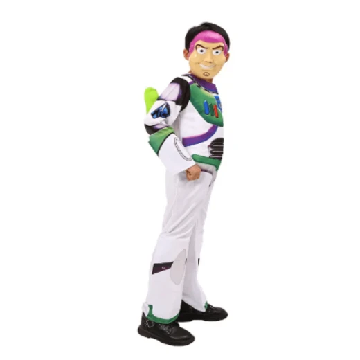 K Costumes | Cartoon Universe Space Costume Long Buzz Fancy Suit Costume for Kids Adult