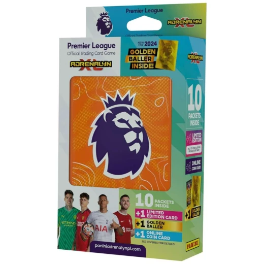 Panini | Premier League 24 Adrenalyn Metal Classic Tin