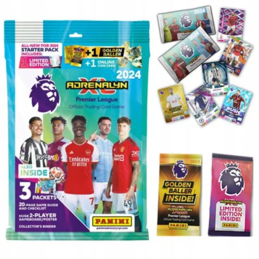 Panini | Premier League 2023-24 Adrenalyn Xl Starter Pack, Mixed