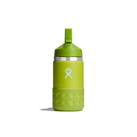 Hydro Flask | stainless steel Wide Mouth Straw Lid Bottle  | 354 ml