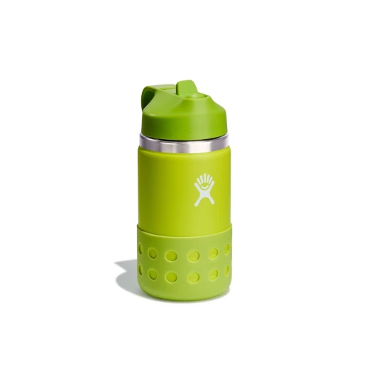 Hydro Flask | stainless steel Wide Mouth Straw Lid Bottle  | 354 ml