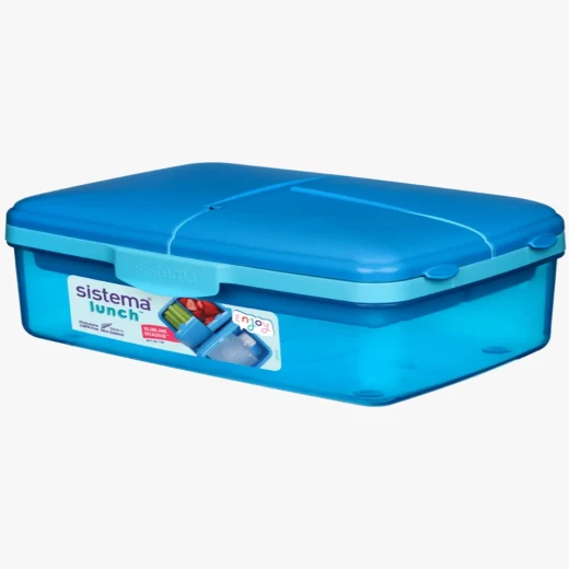 Sistema - Lunch Slimline Quaddie 1.5 L - blue