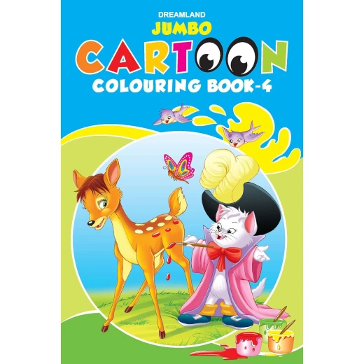 Dreamland jumbo cartoon coloring book