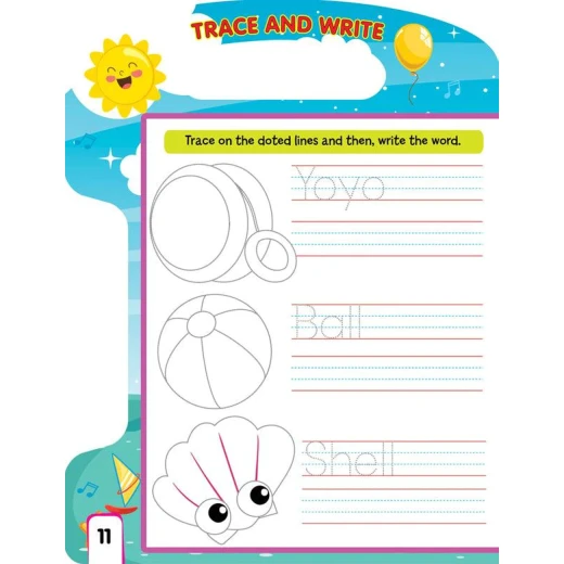 Dreamland | Write And Wipe Book | Words | An Early Learning Book For Kids