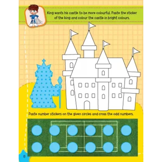 Dreamland | Sticker Activity Book | Boys