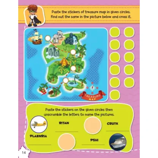 Dreamland | Sticker Activity Book | Boys