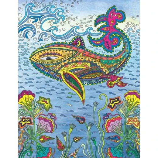 Dreamland | Extreme Copy Color | Sea World | A Drawing Painting & Colouring Book For Adults