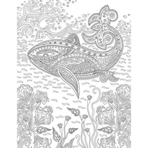 Dreamland | Extreme Copy Color | Sea World | A Drawing Painting & Colouring Book For Adults