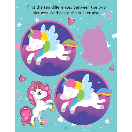 Dreamland | Unicorn sticker & activity book