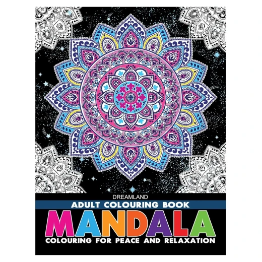 Dreamland Mandala Adult Coloring Book for Peace & Relaxation