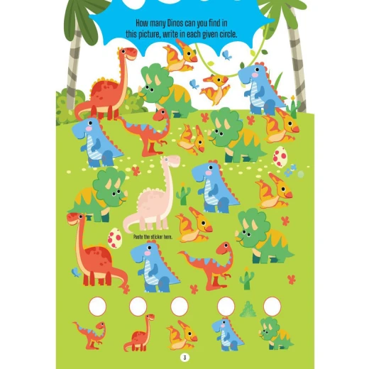 Dreamland | My First Amazing Activity Book | Dinosaurs, Dragons and Monsters