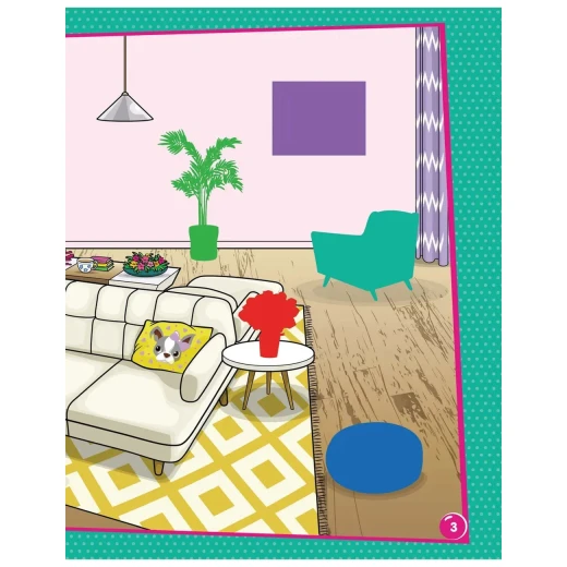 Dreamland Barbie Dreamhouse Adventures Dream House Decorate with Stickers