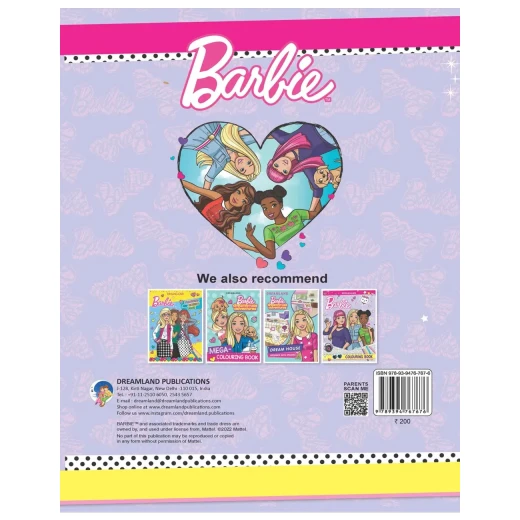 Dreamland Barbie Coloring Book