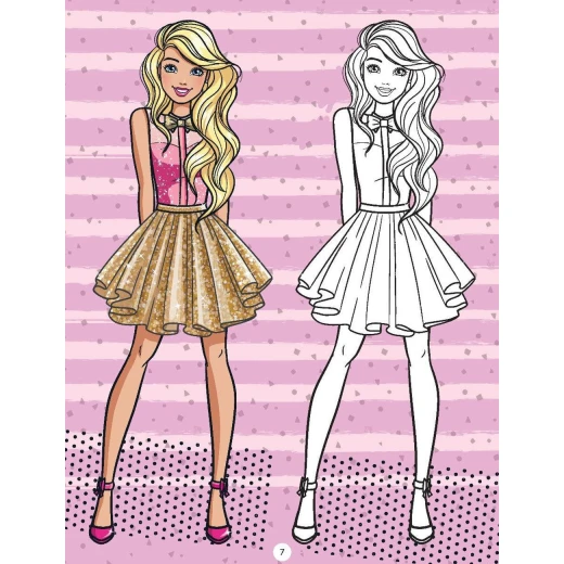 Dreamland | Barbie Copy Coloring Book 4 | A Drawing & Activity Book For Kids