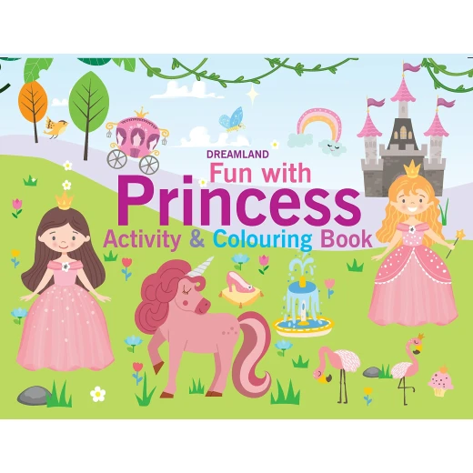 Dreamland | Fun With Princess | An Activity & Coloring Book For Kids