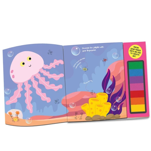 Dreamland | Ocean Fingerprint Art Activity Book for Children