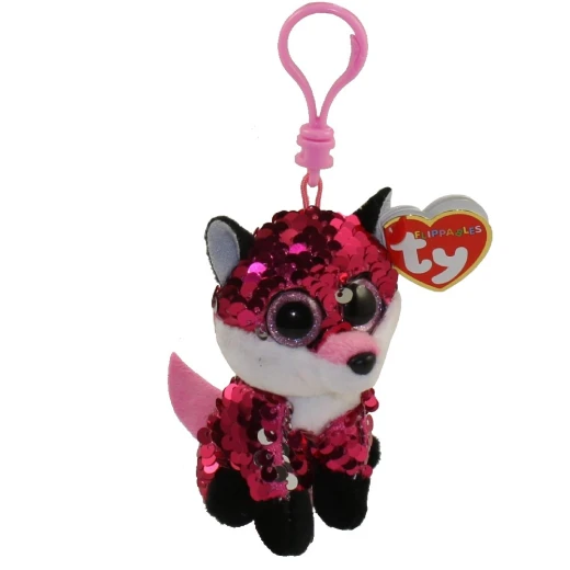 Ty | Flippable Jewel the Fox Keyclip