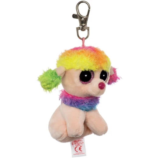 Ty | Rainbow Dog Keyclip